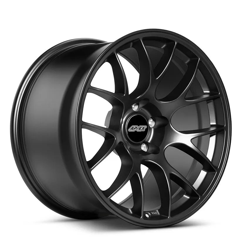 APEX ALLOY WHEEL EC-7 19 X 10.0 ET25 SATIN BLACK 5X120MM 72.56MM - CLEARANCE