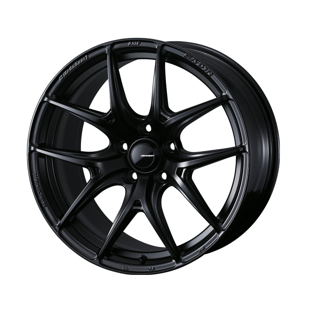 WedsSport SA-01R Alloy Wheel 17x7.5 ET45 5x114.3 73mm CB Matt Black