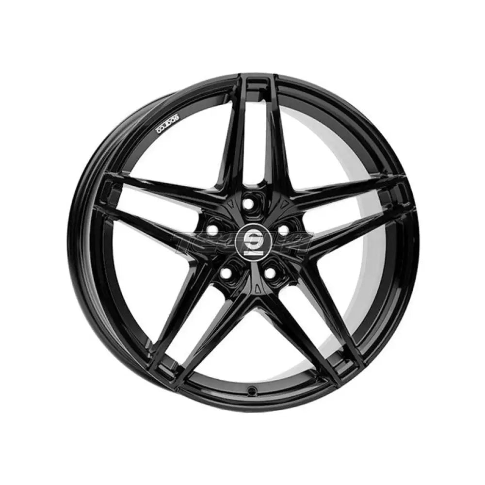 SPARCO Sparco Record Alloy Wheel 17x7.5 ET35 5x100 Gloss Black 63.4mm CB