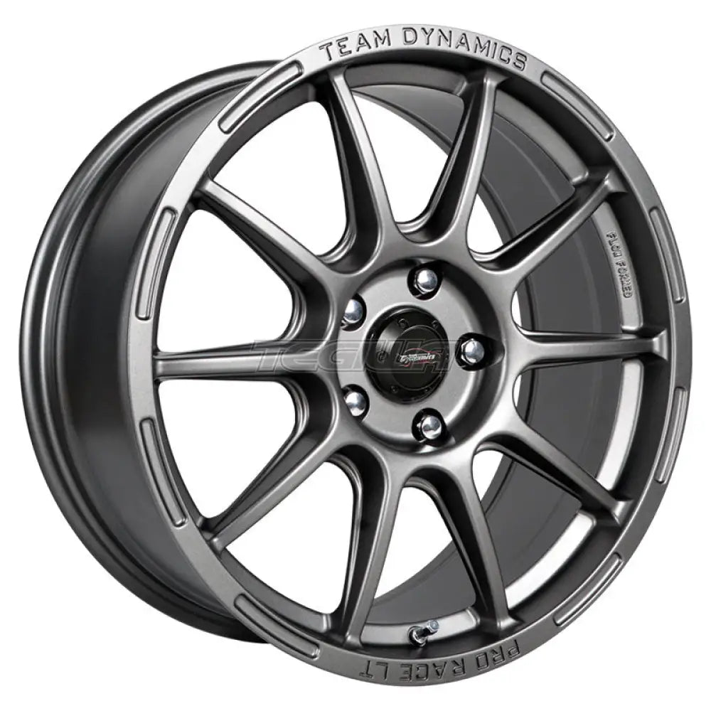 Team Dynamics Pro Race LT Alloy Wheel 18x8 ET30 5x114 Matt Gunmetal 73mm CB