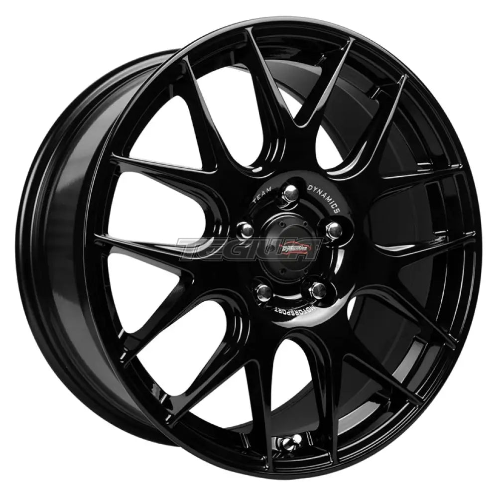 Team Dynamics Pro Y Spoke Alloy Wheel 18x8 ET45 5x108 Gloss Black 73mm CB