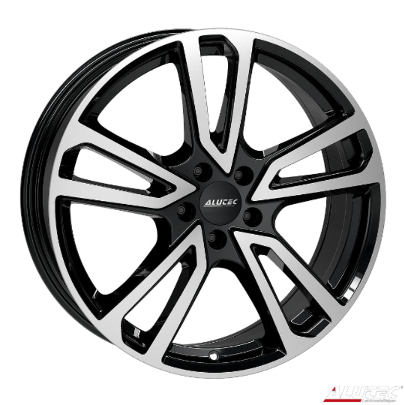 ALUTEC Tormenta Alloy Wheel 17x7 ET51 5x100 Diamond Black Polished 57.1mm CB