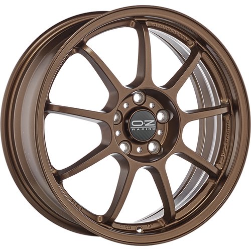 OZ RACING ALLEGGERITA HLT 4F MATT BRONZE ALLOY WHEEL 17X7 ET37 4X100 - CLEARANCE