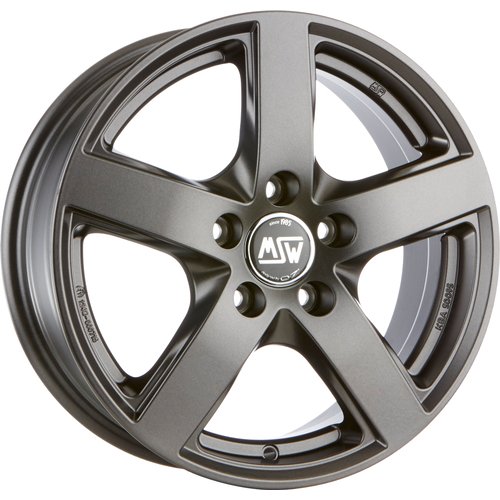 MSW 55 MATT DARK GREY ALLOY WHEEL 18X8.5 ET46 5X120 - CLEARANCE