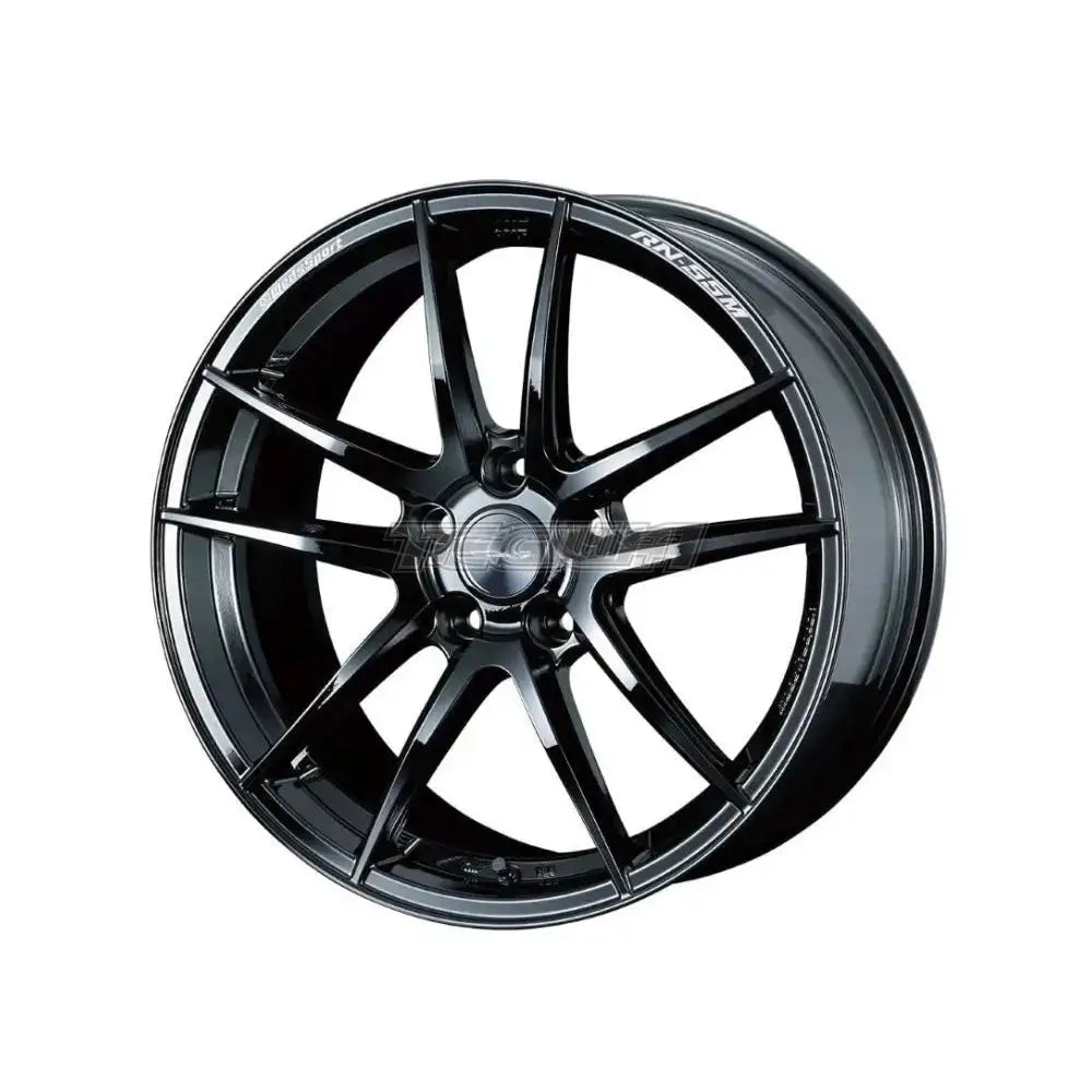 WedsSport RN-55M Alloy Wheel Gloss Black 19x8 ET45 5x114