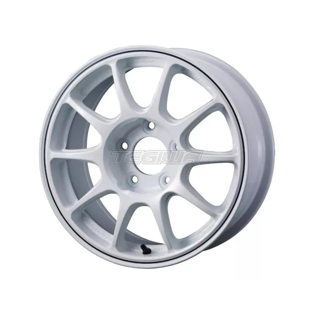 WedsSport TC-105X Gravel Rally Alloy Wheel White 15x6.5 ET40 4x100