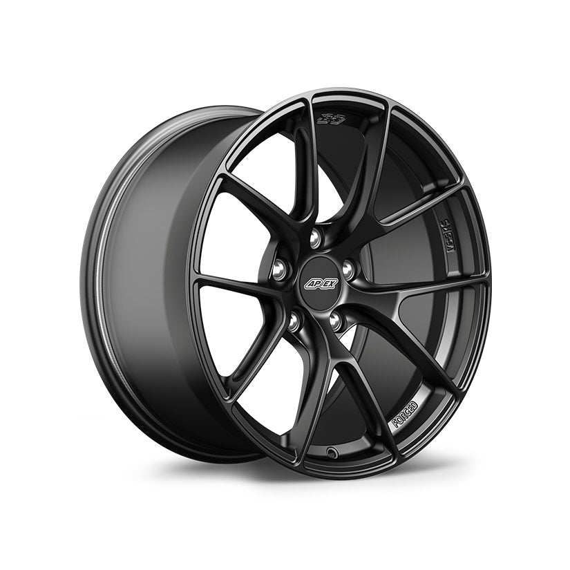 Apex VS-5RS Alloy Wheel 19x9.5 ET45 5x130 Satin Black 71.6mm CB