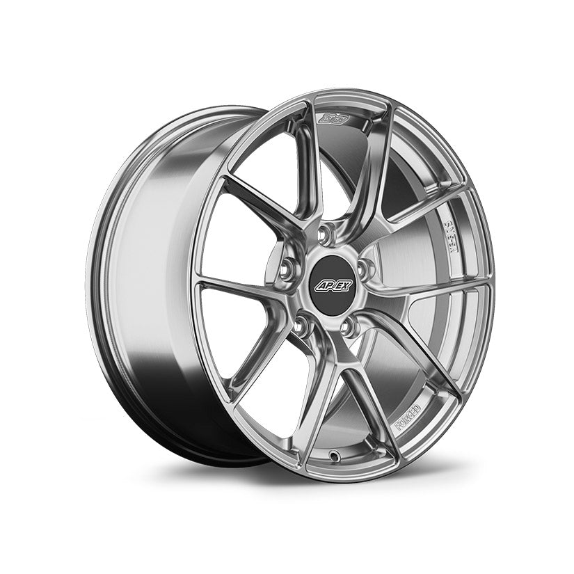 Apex VS-5RS Alloy Wheel 19x9.5 ET45 Centrelock Brushed Clear PSCL