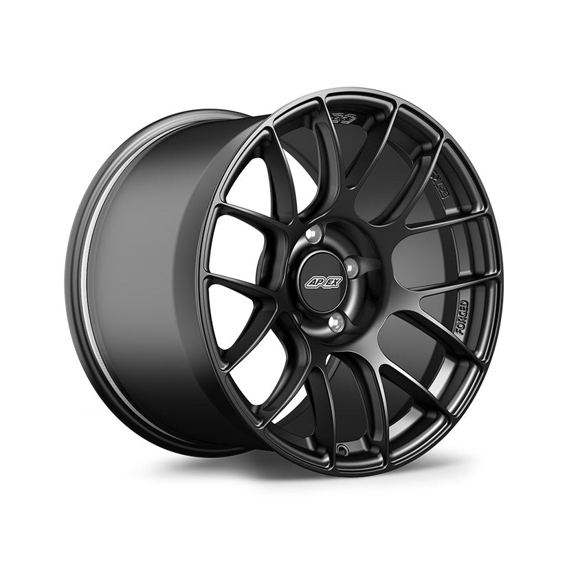 Apex EC-7RS Alloy Wheel 18x11 ET38 5x120 Satin Black 70.3mm CB