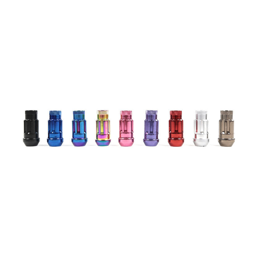 Muteki Wheel Nut Lock Set M12 x 1.25 48mm Blue