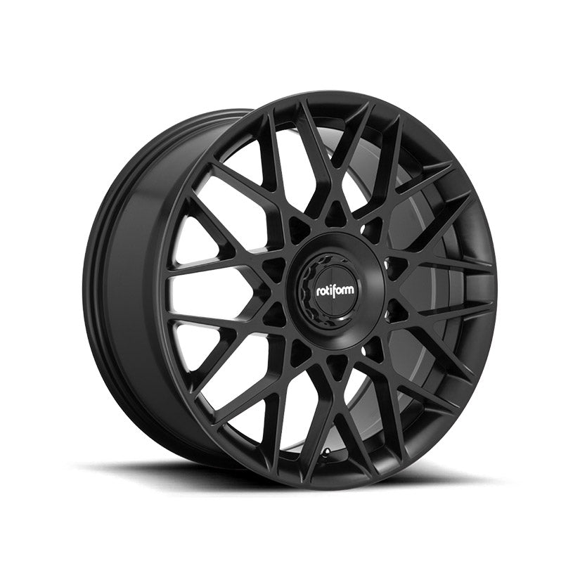 Rotiform BLQ-C Alloy Wheel 19x8.5 ET35 5x120~5x112 Satin Black 72.5mm CB