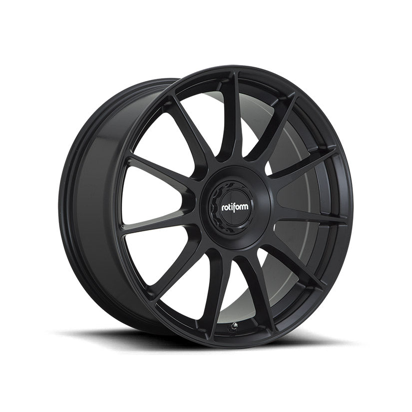 Rotiform DTM Alloy Wheel 19x8.5 ET45 5x120~5x112 Satin Black 72.5mm CB