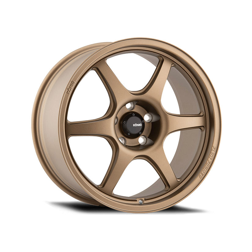 Konig Hexaform Alloy Wheel 17x9.5 ET20 5x114.3 Matte Bronze 73.1mm CB