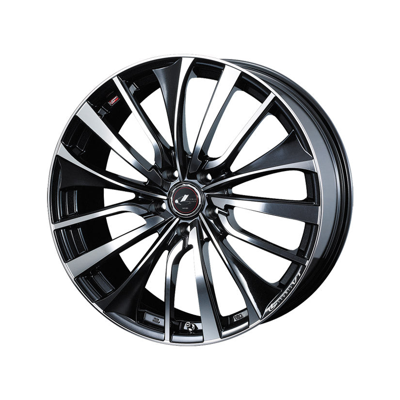Leonis VT Alloy Wheel 17x6.5 4x100 ET42 PBMC 73mm CB