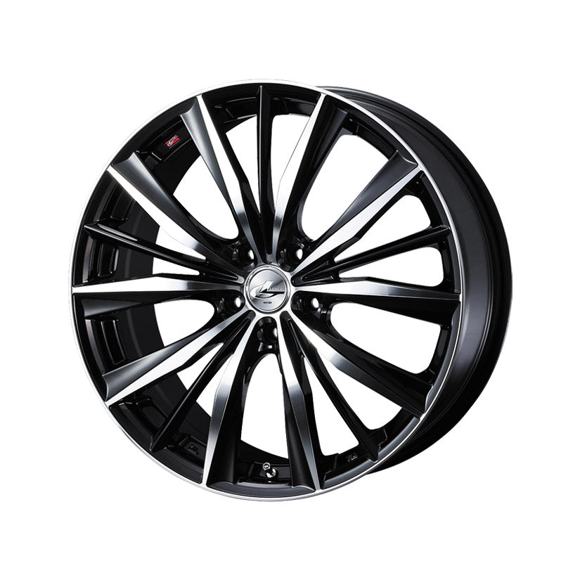 Leonis VX Alloy Wheel 14x4.5 4x100 ET45 BKMC 73mm CB - www