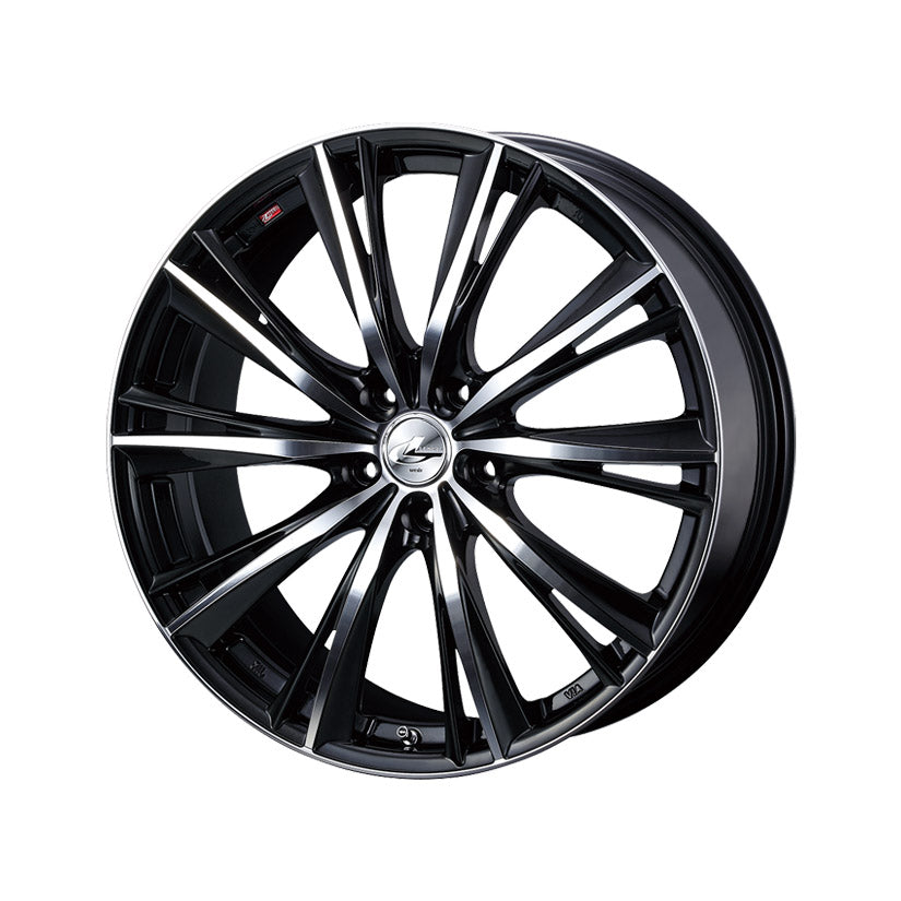 Leonis WX Alloy Wheel 20x8.5 5x114.3 ET45 BKMC 73mm CB