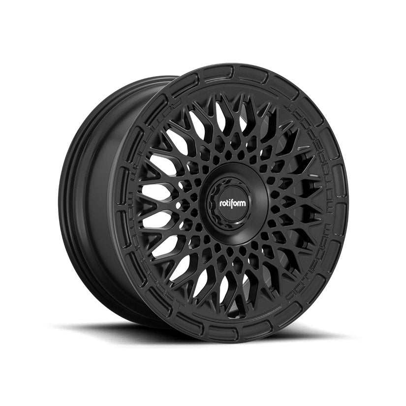 Rotiform LHR-M Alloy Wheel 19x8.5 ET45 5x112 Satin Black 66.56mm CB