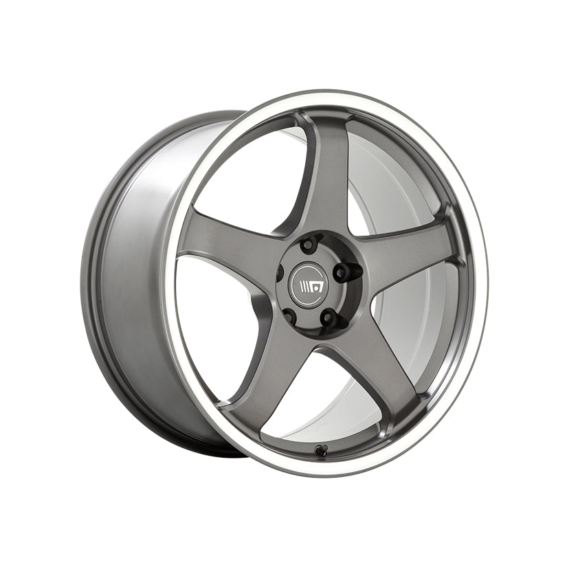 Motegi MR151 Alloy Wheel 18x8.5 ET35 5x114 Gunmetal With Machined Lip 72.56mm CB