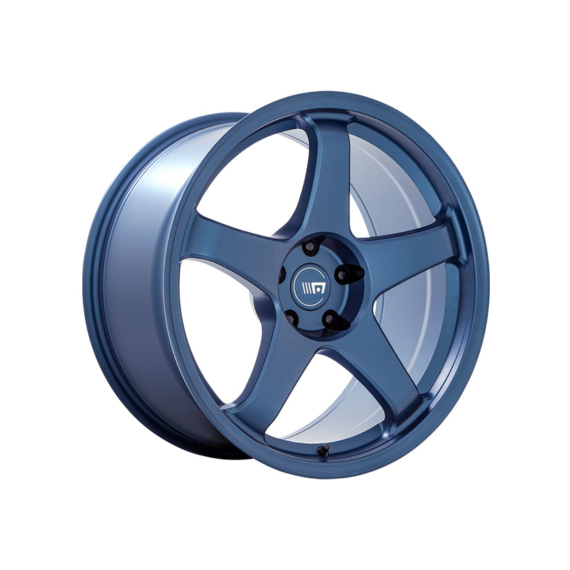 Motegi MR151 Alloy Wheel 18x8.5 ET35 5x114 Satin Metallic Blue 72.56mm CB