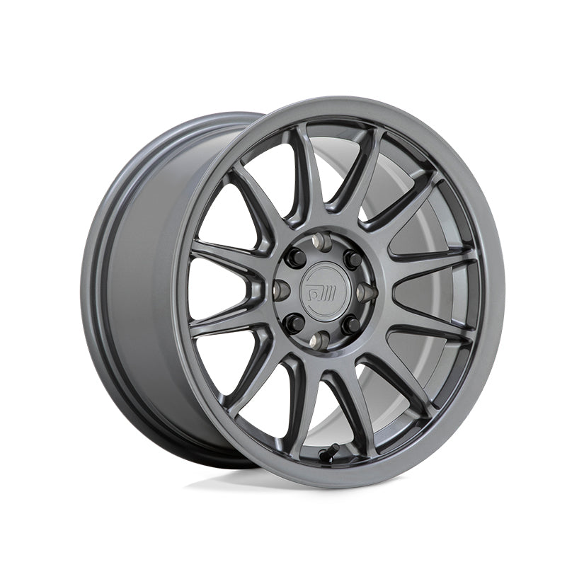 Motegi MR156 Alloy Wheel 16x8 ET28 4x100~4x108 Gloss Gunmetal 72.56mm CB