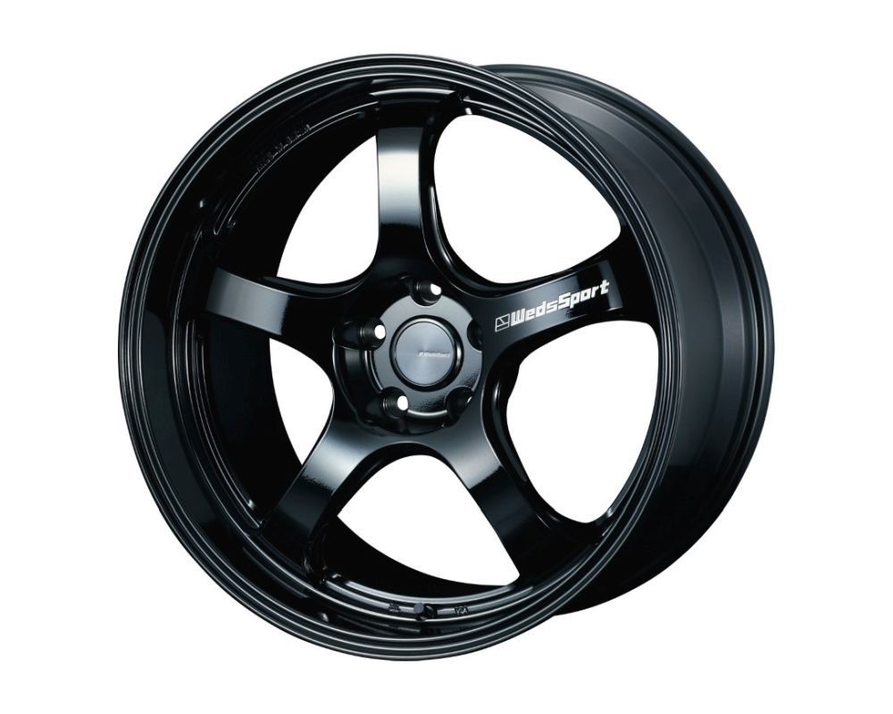 WedsSport RN-05M Alloy Wheel 19x8 5x114.3 ET45 Gloss Black 73mm CB