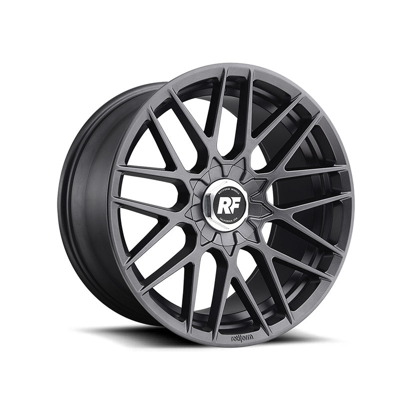 Rotiform RSE Alloy Wheel 19x8.5 ET35 5x114.3~5x120 Matte Anthracite 72.56mm CB