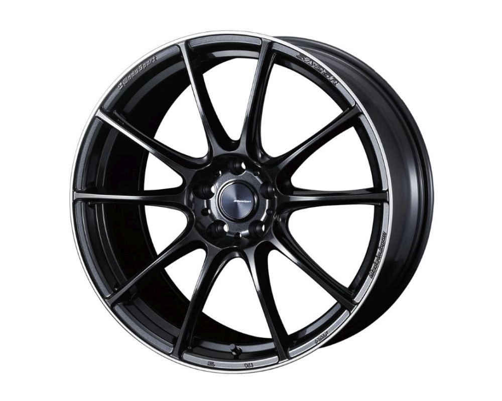 WedsSport SA-25R Alloy Wheel 20x8.5 5x114.3 ET45 Metal Black 73mm CB