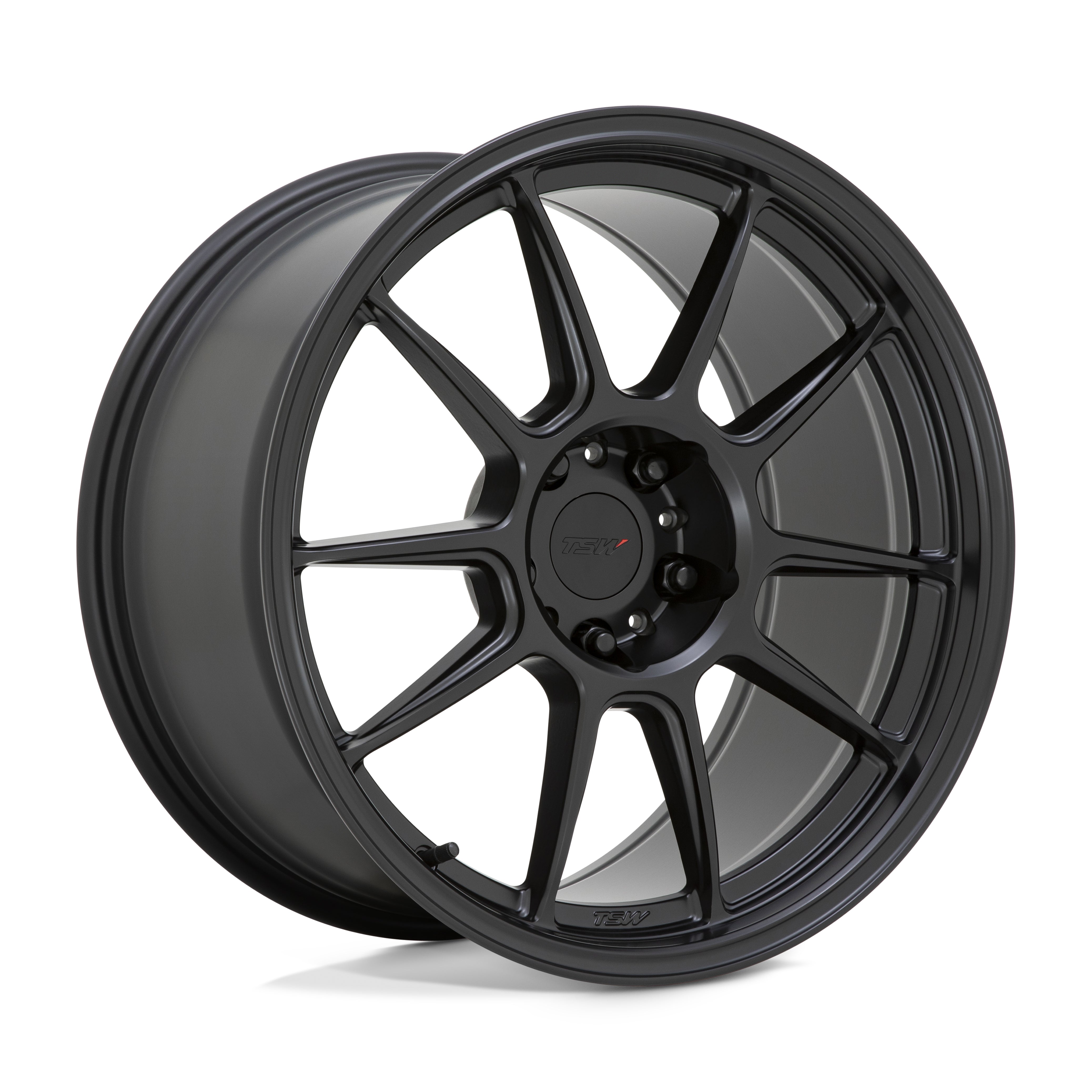 TSW Imatra Alloy Wheel 18x9 5x112 ET45 Matt Black 66mm CB