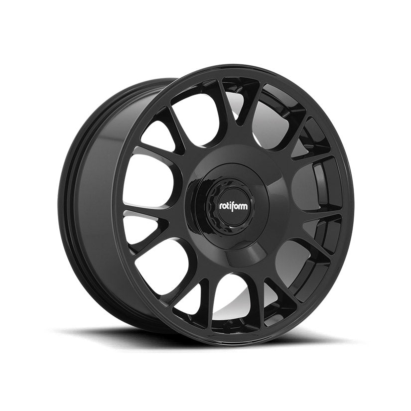 Rotiform TUF-R Alloy Wheel 19x8.5 ET45 5x108~5x120 Gloss Black 72.6mm CB