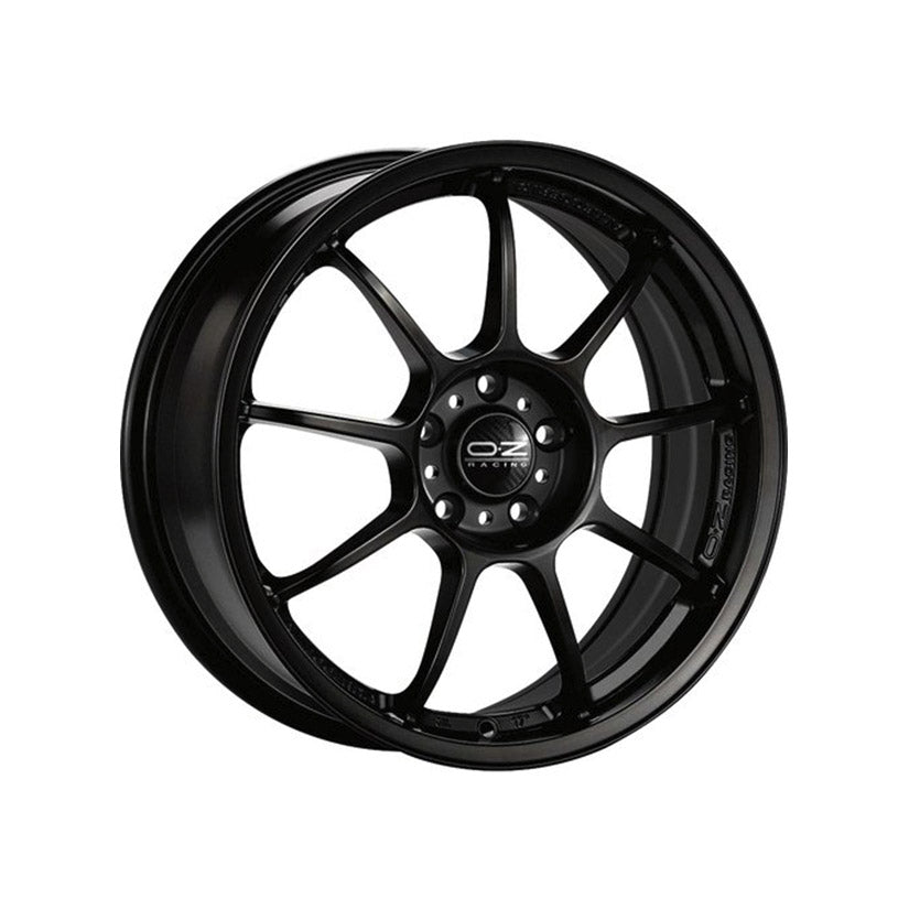 OZ I-Tech Alleggerita HLT 5F Alloy Wheel 18x11 ET75 5x120.65 Gloss Black 70.1mm CB