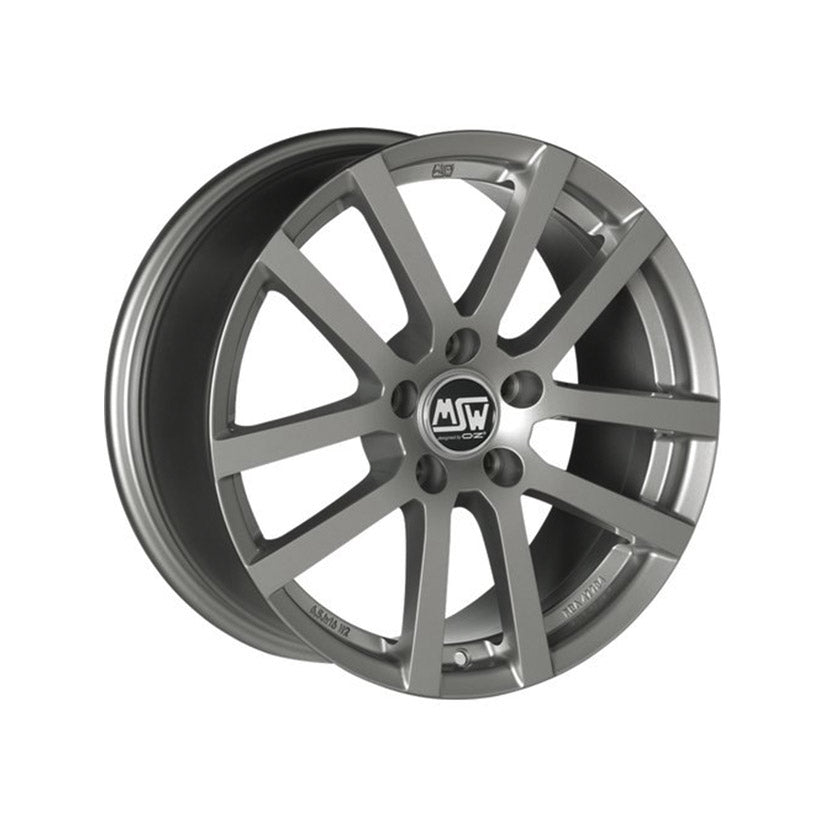 MSW All Season 22 Alloy Wheel 14x5.5 ET45 4x100 Grey Silver
