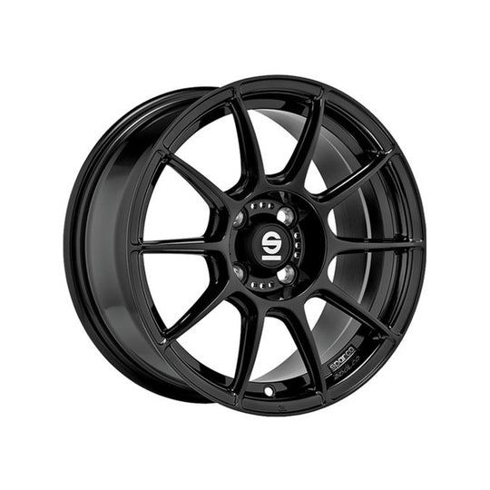 Sparco FF 1 Alloy Wheel 17x7 ET30 5x114.3 Gloss Black