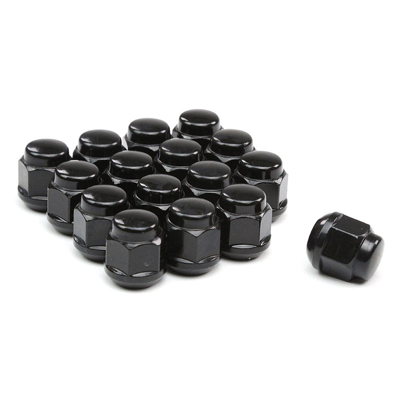 Genuine Honda OEM S2000 CR Closed Wheel Nuts Black 16 Pack