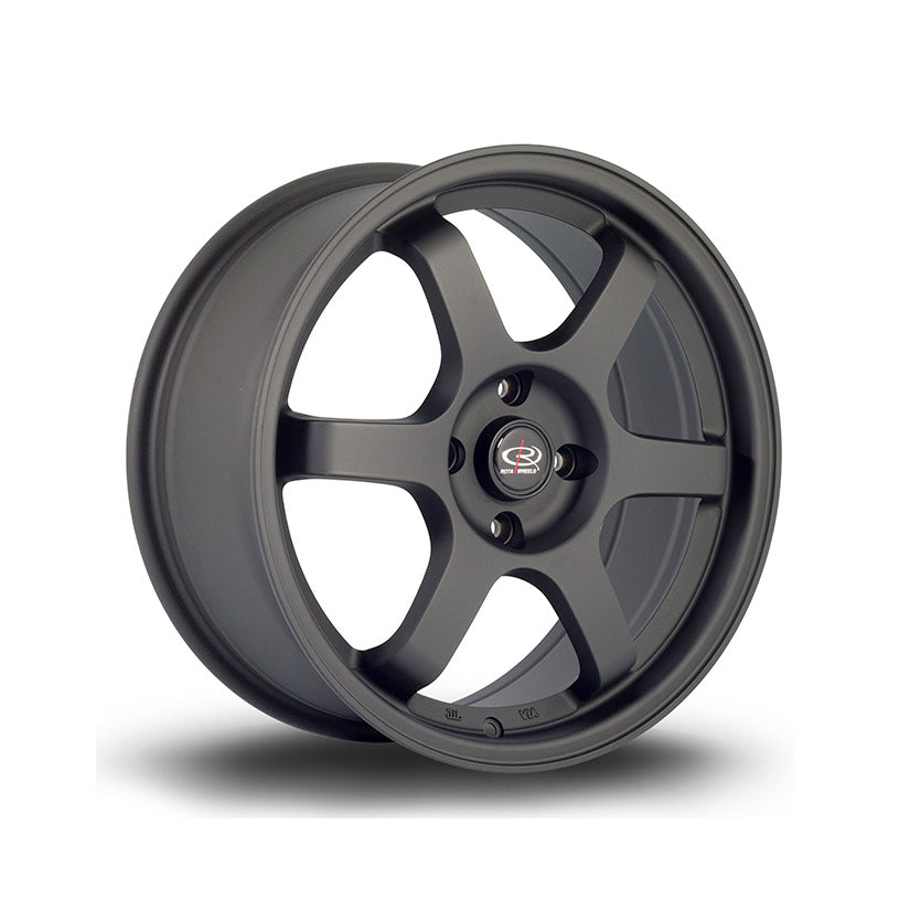 Rota Grid Alloy Wheel 17x7.5 ET45 4x100 Flat Black 2 67.1mm CB -  www.AlloyWheelShop.com