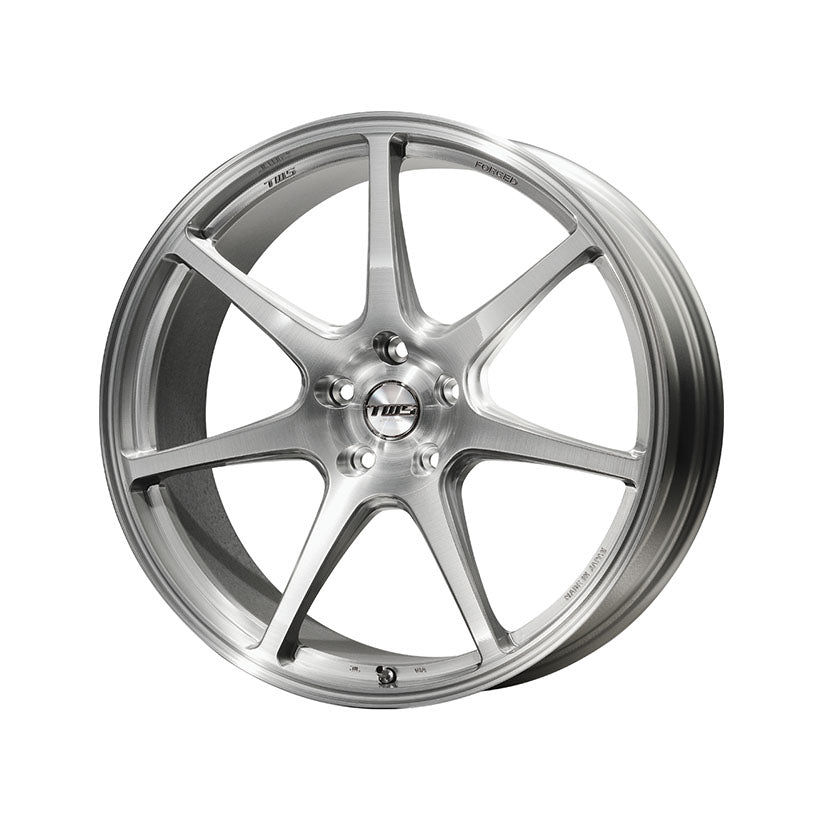 TWS 207S Monoblock Alloy Wheel 19x8.5 ET40 5x114.3 Brushed 73mm CB