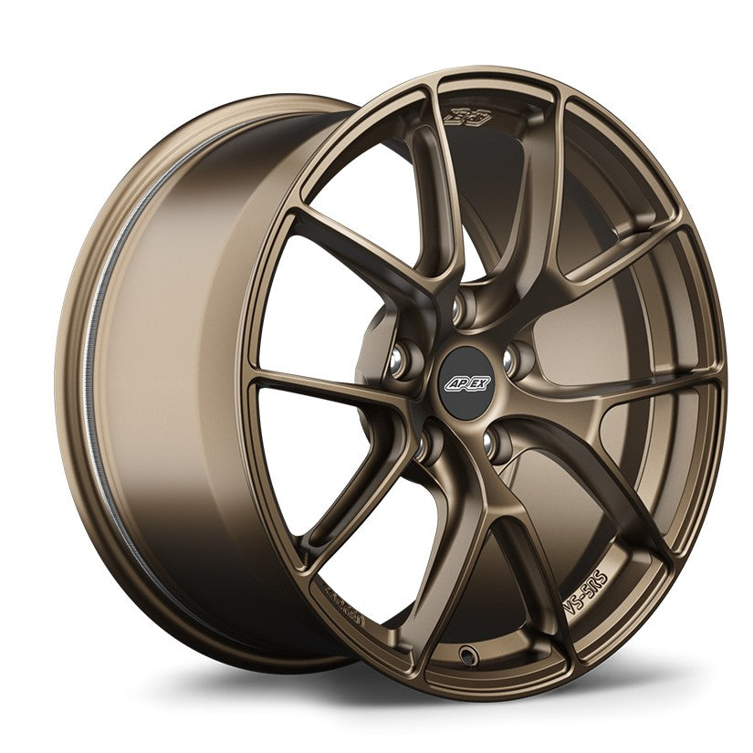 Apex VS-5RS Alloy Wheel 18x10 ET40 5x114 Satin Bronze 70.5mm CB